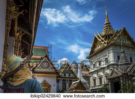 "A construction worker watching the Chakri Maha Prasat, Grand Palace, Bangkok, Thailand, Asia" View Large Photo Image Stock Image - "A construction worker watching the Chakri Maha Prasat, Grand Palace, Bangkok, Thailand, Asia". Fotosearch