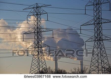"A DTE Energy coal-fired power plant, Monroe, Michigan, United States, North America" View Large Photo Image Stock Photo - "A DTE Energy coal-fired power plant, Monroe, Michigan, United States, North America". Fotosearch