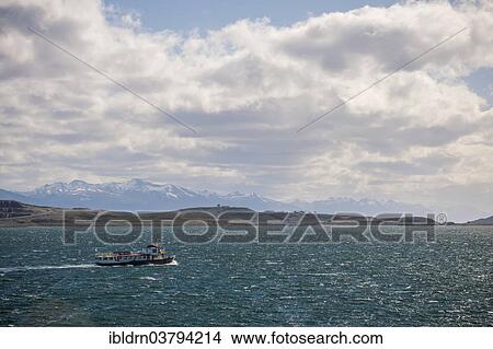 "A ferry near Ushuaia, Tierra del Fuego Province, Argentina, South America" View Large Photo Image Picture - "A ferry near Ushuaia, Tierra del Fuego Province, Argentina, South America". Fotosearch
