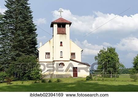 "A former Russian Orthodox nunnery, Wojnowo or Eckertsdorf, Ruciane-Nida, Masuria, Poland, Europe" View Large Photo Image Stock Photo - "A former Russian Orthodox nunnery, Wojnowo or Eckertsdorf, Ruciane-Nida, Masuria, Poland, Europe". Fotosearch