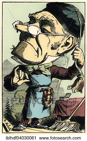 "A French concierge, personified as Augustin-Gabriel Delaporte, caricature, 1882, by Alphonse Hector Colomb pseudonym B. Moloch, a French caricaturist" View Large Photo Image Stock Image - "A French concierge, personified as Augustin-Gabriel Delaporte, caricature, 1882, by Alphonse Hector Colomb pseudonym B. Moloch, a French caricaturist". Fotosearch