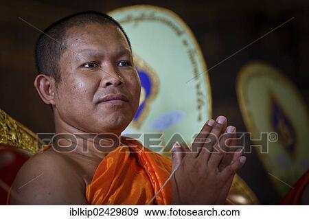 "A monk praying, Wat Pho, Bangkok, Thailand, Asia" View Large Photo Image Stock Photo - "A monk praying, Wat Pho, Bangkok, Thailand, Asia". Fotosearch