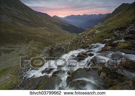 "A mountain stream waterfall at sunrise, Kappl, Verwall mountains, Paznauntal, Tyrol, Austria, Europe" View Large Photo Image Stock Image - "A mountain stream waterfall at sunrise, Kappl, Verwall mountains, Paznauntal, Tyrol, Austria, Europe". Fotosearch