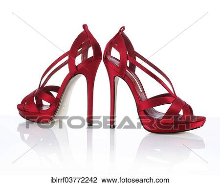 A pair of red High Heels View Large Photo Image Stock Image - A pair of red High Heels. Fotosearch