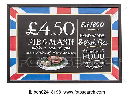 A pub sign advertising traditional British food, United Kingdom, Europe View Large Photo Image Stock Photo - A pub sign advertising traditional British food, United Kingdom, Europe. Fotosearch