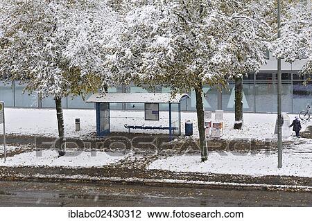 "A snow covered bus stop, Harlaching, Munich, Bavaria, Germany, Europe" View Large Photo Image Stock Image - "A snow covered bus stop, Harlaching, Munich, Bavaria, Germany, Europe". Fotosearch