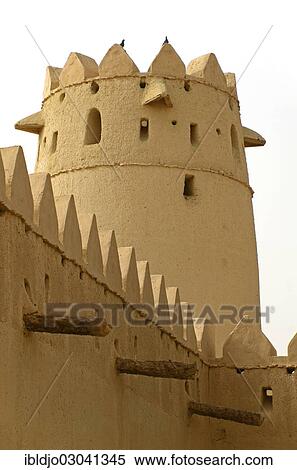 "A tower and walls, Al Jahili Fort, Al Ain, Abu Dhabi, United Arab Emirates, Asia" View Large Photo Image Stock Photography - "A tower and walls, Al Jahili Fort, Al Ain, Abu Dhabi, United Arab Emirates, Asia". Fotosearch