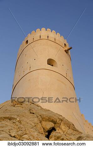 "A tower of Nakhal Fort or Nakhl Fort, Nakhal, Al Batinah, Oman, Asia" View Large Photo Image Stock Image - "A tower of Nakhal Fort or Nakhl Fort, Nakhal, Al Batinah, Oman, Asia". Fotosearch