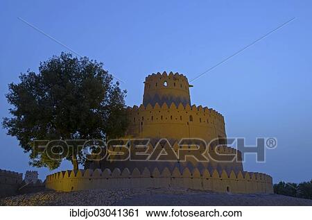 "A tower of the Al Ain Palace Museum or Sheikh Zayed Palace Museum at dawn, Al Ain, Abu Dhabi, United Arab Emirates, Asia" View Large Photo Image Stock Image - "A tower of the Al Ain Palace Museum or Sheikh Zayed Palace Museum at dawn, Al Ain, Abu Dhabi, United Arab Emirates, Asia". Fotosearch
