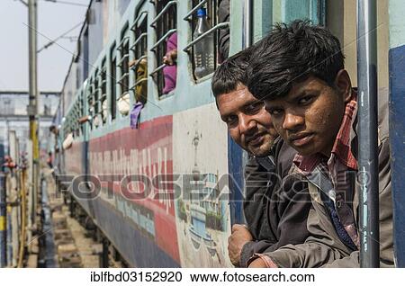 "A train full of pilgrims at the railway station, Allahabad, Uttar Pradesh, India, Asia" View Large Photo Image Stock Image - "A train full of pilgrims at the railway station, Allahabad, Uttar Pradesh, India, Asia". Fotosearch