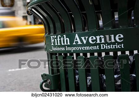 "A trash can on Fifth Avenue, New York City, USA" View Large Photo Image Stock Image - "A trash can on Fifth Avenue, New York City, USA". Fotosearch