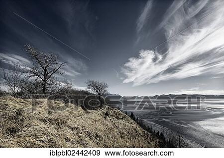Stock Photo - "A view of Turnagain Arm, Alaska". Fotosearch
