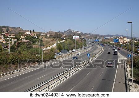 "A7 motorway to Malaga, Marbella, Costa del Sol, Andalusia, Spain, Europe, PublicGround, Europe" View Large Photo Image Picture - "A7 motorway to Malaga, Marbella, Costa del Sol, Andalusia, Spain, Europe, PublicGround, Europe". Fotosearch
