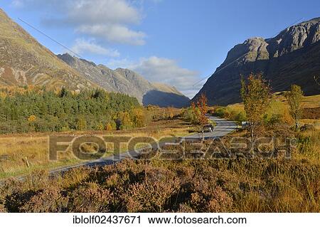 "A82 road, autumn in the Valley of Glencoe, Scottish Highlands, Scotland, United Kingdom, Europe" View Large Photo Image Stock Image - "A82 road, autumn in the Valley of Glencoe, Scottish Highlands, Scotland, United Kingdom, Europe". Fotosearch