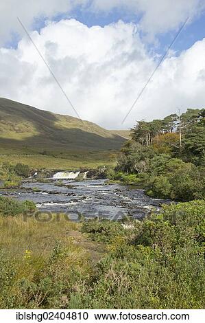 "Aasleagh Waterfall, Leenane, known for the film The Field, County Galway, Ireland, Europe" View Large Photo Image Stock Image - "Aasleagh Waterfall, Leenane, known for the film The Field, County Galway, Ireland, Europe". Fotosearch
