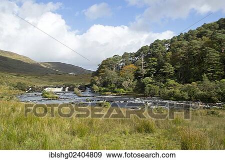 "Aasleagh Waterfall, Leenane, known for the film The Field, County Galway, Ireland, Europe" View Large Photo Image Stock Photo - "Aasleagh Waterfall, Leenane, known for the film The Field, County Galway, Ireland, Europe". Fotosearch