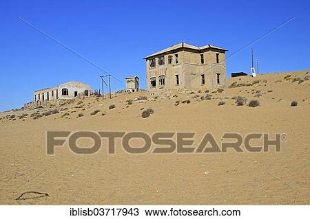 "Abandoned houses in the former diamond city of Kolmanskuppe, now a ghost town, Kolmanskop, Karas Region, Namibia, Africa" View Large Photo Image Stock Image - "Abandoned houses in the former diamond city of Kolmanskuppe, now a ghost town, Kolmanskop, Karas Region, Namibia, Africa". Fotosearch