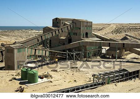 "Abandoned industrial site of a diamond mine, De Beers Namaqualand Mines, Kleinzee, South Africa, Africa" View Large Photo Image Stock Photo - "Abandoned industrial site of a diamond mine, De Beers Namaqualand Mines, Kleinzee, South Africa, Africa". Fotosearch