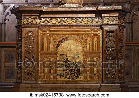 Abbazia di Monte Oliveto Maggiore Abbey, inlaid wood in the sacristy, Monte Oliveto Maggiore, Buonconvento, Crete Senesi, Tuscany region, province of Siena, Italy, Europe View Large Photo Image Stock Photo - Abbazia di Monte Oliveto Maggiore Abbey, inlaid wood in the sacristy, Monte Oliveto Maggiore, Buonconvento, Crete Senesi, Tuscany region, province of Siena, Italy, Europe. Fotosearch
