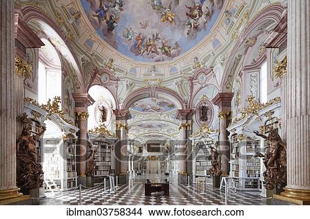 "Abbey Library, Benedictine Abbey of Admont, Admont, Styria, Austria, Europe" View Large Photo Image Picture - "Abbey Library, Benedictine Abbey of Admont, Admont, Styria, Austria, Europe". Fotosearch