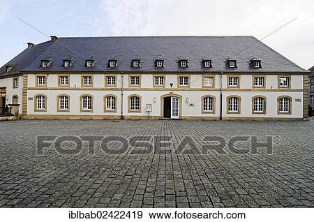 Abbey of Echternach, museum, tourist information, Echternach, Luxembourg, Europe, PublicGround, Europe View Large Photo Image Stock Photo - Abbey of Echternach, museum, tourist information, Echternach, Luxembourg, Europe, PublicGround, Europe. Fotosearch