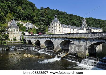 "Abbey of Saint Pierre and Pont Coude bridge, Brantome, Perigord, Dordogne, Aquitaine, France, Europe" View Large Photo Image Stock Photo - "Abbey of Saint Pierre and Pont Coude bridge, Brantome, Perigord, Dordogne, Aquitaine, France, Europe". Fotosearch