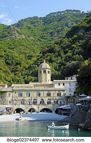 "Abbey of San Fruttuoso di Capodimonte, Camogli, Riviera, Liguria, Italy, Europe" View Large Photo Image Stock Photo - "Abbey of San Fruttuoso di Capodimonte, Camogli, Riviera, Liguria, Italy, Europe". Fotosearch