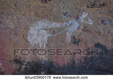 "Aboriginal wall painting, Kakadu National Park, Northern Territory, Australia, Oceania" View Large Photo Image Stock Photo - "Aboriginal wall painting, Kakadu National Park, Northern Territory, Australia, Oceania". Fotosearch