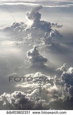 Stock Image - Above the clouds. Fotosearch