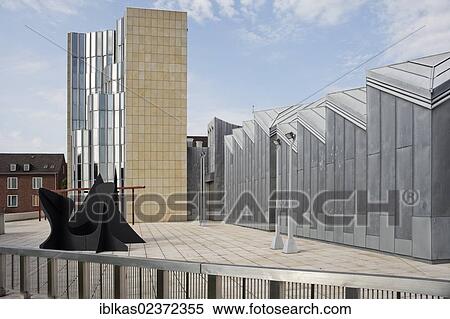Stock Photography - "Abteiberg Museum, Moenchengladbach, North Rhine-Westphalia, Germany, Europe". Fotosearch