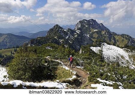 "Achselkopfe Mountain and Benediktenwand mountain ridge, Isarwinkel, Bavarian Prealps, Upper Bavaria, Bavaria, Germany, Europe" View Large Photo Image Stock Image - "Achselkopfe Mountain and Benediktenwand mountain ridge, Isarwinkel, Bavarian Prealps, Upper Bavaria, Bavaria, Germany, Europe". Fotosearch