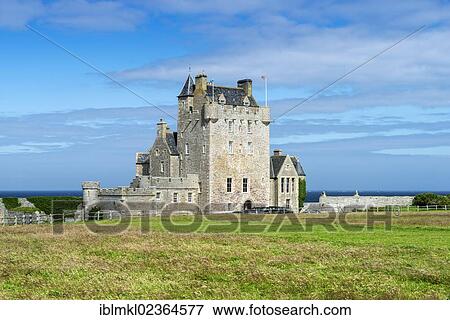 "Ackergill Tower near Wick, a castle from the 15th century, on the North Sea coast, Caithness County, Scotland, United Kingdom, Europe" View Large Photo Image Stock Photo - "Ackergill Tower near Wick, a castle from the 15th century, on the North Sea coast, Caithness County, Scotland, United Kingdom, Europe". Fotosearch