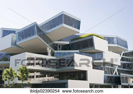 "Actelion headquarters, designed by architects Herzog & de Meuron, Allschwil, Basel, Switzerland, Europe" View Large Photo Image Picture - "Actelion headquarters, designed by architects Herzog & de Meuron, Allschwil, Basel, Switzerland, Europe". Fotosearch