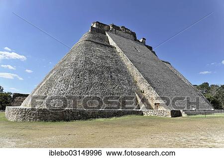 "Adivino Pyramid or Pyramid of the Magician, UNESCO World Heritage Site, Uxmal, Yucatan, Mexico, North America" View Large Photo Image Stock Photograph - "Adivino Pyramid or Pyramid of the Magician, UNESCO World Heritage Site, Uxmal, Yucatan, Mexico, North America". Fotosearch