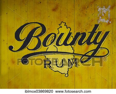 "Advertising for Bounty Rum, on a wooden panel, Saint Lucia, Windward Islands, Lesser Antilles, North America" View Large Photo Image Stock Image - "Advertising for Bounty Rum, on a wooden panel, Saint Lucia, Windward Islands, Lesser Antilles, North America". Fotosearch