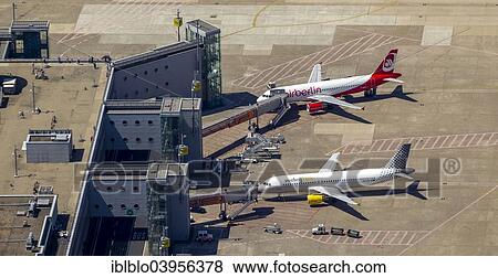 "Aerial, aircrafts, Dusseldorf airport, Dusseldorf, Rhineland, North Rhine-Westphalia, Germany, Europe" View Large Photo Image Stock Photo - "Aerial, aircrafts, Dusseldorf airport, Dusseldorf, Rhineland, North Rhine-Westphalia, Germany, Europe". Fotosearch