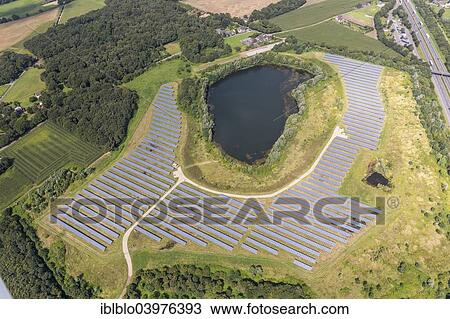 "Aerial photo, solar panels, Muhlenfeld solar park, eukirchen-Vluyn, Lower Rhine, North Rhine-Westphalia, Germany, Europe" View Large Photo Image Stock Image - "Aerial photo, solar panels, Muhlenfeld solar park, eukirchen-Vluyn, Lower Rhine, North Rhine-Westphalia, Germany, Europe". Fotosearch