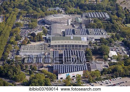 "Aerial photo, Westfalenhallen, Halls of Westphalia, event and trade fair centre, Dortmund, Ruhr district, North Rhine-Westphalia, Germany, Europe" View Large Photo Image Picture - "Aerial photo, Westfalenhallen, Halls of Westphalia, event and trade fair centre, Dortmund, Ruhr district, North Rhine-Westphalia, Germany, Europe". Fotosearch