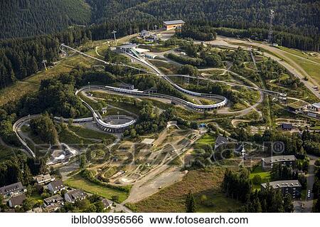 "Aerial photo, Winterberg bobsleigh track, Winterberg, Sauerland, North Rhine-Westphalia, Germany, Europe" View Large Photo Image Stock Photograph - "Aerial photo, Winterberg bobsleigh track, Winterberg, Sauerland, North Rhine-Westphalia, Germany, Europe". Fotosearch