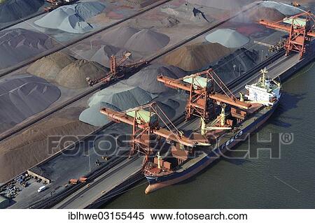 "Aerial view, a ship of the Russian Far Eastern Shipping Company is unloading Russian ore, Hamburger Hansaport, Hamburg, Hamburg, Germany, Europe" View Large Photo Image Stock Photography - "Aerial view, a ship of the Russian Far Eastern Shipping Company is unloading Russian ore, Hamburger Hansaport, Hamburg, Hamburg, Germany, Europe". Fotosearch