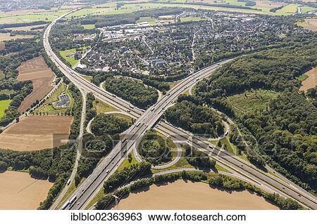 "Aerial view, A45 motorway and A1 motorway, Westhofener Kreuz motorway intersection, Dortmund, Ruhr region, North Rhine-Westphalia, Germany, Europe" View Large Photo Image Stock Image - "Aerial view, A45 motorway and A1 motorway, Westhofener Kreuz motorway intersection, Dortmund, Ruhr region, North Rhine-Westphalia, Germany, Europe". Fotosearch