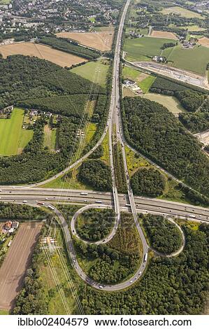 "Aerial view, A45 Sauerlandlinie motorway merging point, A2 motorway intersection, Dortmund, Ruhr area, North Rhine-Westphalia, Germany, Europe" View Large Photo Image Stock Photo - "Aerial view, A45 Sauerlandlinie motorway merging point, A2 motorway intersection, Dortmund, Ruhr area, North Rhine-Westphalia, Germany, Europe". Fotosearch
