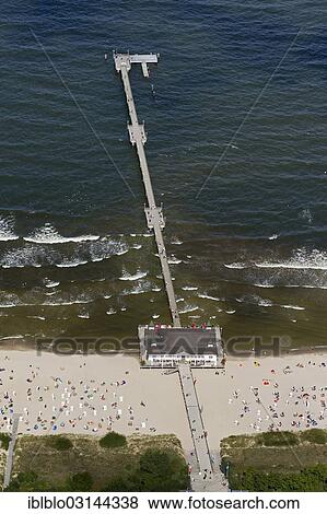 "Aerial view, Ahlbeck Pier, Ahlbeck, Heringsdorf, Usedom, Mecklenburg-Western Pomerania, Germany, Europe" View Large Photo Image Stock Photo - "Aerial view, Ahlbeck Pier, Ahlbeck, Heringsdorf, Usedom, Mecklenburg-Western Pomerania, Germany, Europe". Fotosearch