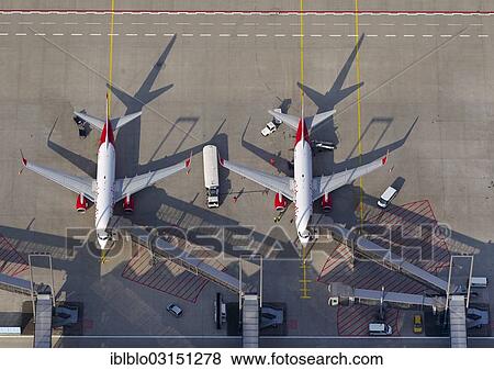 "Aerial view, aircrafts at Terminal 2, Cologne Bonn Airport, Porz, Cologne, Rhineland, North Rhine-Westphalia, Germany, Europe" View Large Photo Image Stock Photo - "Aerial view, aircrafts at Terminal 2, Cologne Bonn Airport, Porz, Cologne, Rhineland, North Rhine-Westphalia, Germany, Europe". Fotosearch