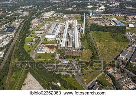 "Aerial view, aluminium smelting plant, Econova industrial estate, Bergeborbeck, Essen, Ruhr area, North Rhine-Westphalia, Germany, Europe" View Large Photo Image Stock Image - "Aerial view, aluminium smelting plant, Econova industrial estate, Bergeborbeck, Essen, Ruhr area, North Rhine-Westphalia, Germany, Europe". Fotosearch