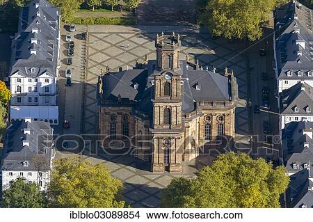 "Aerial view, Baroque Ludwigskirche Church, Ludwigsplatz square, Mitte, Berlin, Berlin, Germany, Europe" View Large Photo Image Picture - "Aerial view, Baroque Ludwigskirche Church, Ludwigsplatz square, Mitte, Berlin, Berlin, Germany, Europe". Fotosearch
