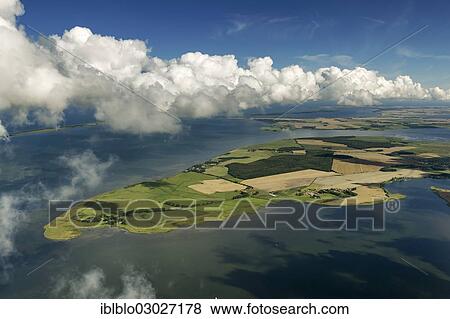 "Aerial view, Barther Zufahrt, Ummanz, south of Hiddensee, Lieschow, Ummanz, Mecklenburg-Western Pomerania, Germany, Europe" View Large Photo Image Stock Photo - "Aerial view, Barther Zufahrt, Ummanz, south of Hiddensee, Lieschow, Ummanz, Mecklenburg-Western Pomerania, Germany, Europe". Fotosearch