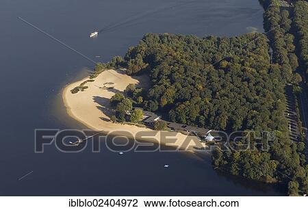 "Aerial view, bathing beach on Halterner Stausee reservoir, Halterner Seeterrassen, Haltern am See, Ruhr area, North Rhine-Westphalia, Germany, Europe" View Large Photo Image Stock Image - "Aerial view, bathing beach on Halterner Stausee reservoir, Halterner Seeterrassen, Haltern am See, Ruhr area, North Rhine-Westphalia, Germany, Europe". Fotosearch