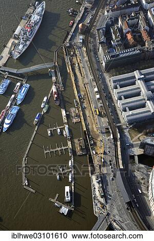 "Aerial view, Baumwall flood protection system, Baumwall, Hamburg, Hamburg, Germany, Europe" View Large Photo Image Stock Image - "Aerial view, Baumwall flood protection system, Baumwall, Hamburg, Hamburg, Germany, Europe". Fotosearch