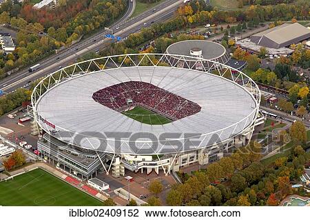 "Aerial view, BayArena stadium, Leverkusen, Rhineland, North Rhine-Westphalia, Germany, Europe" View Large Photo Image Stock Image - "Aerial view, BayArena stadium, Leverkusen, Rhineland, North Rhine-Westphalia, Germany, Europe". Fotosearch